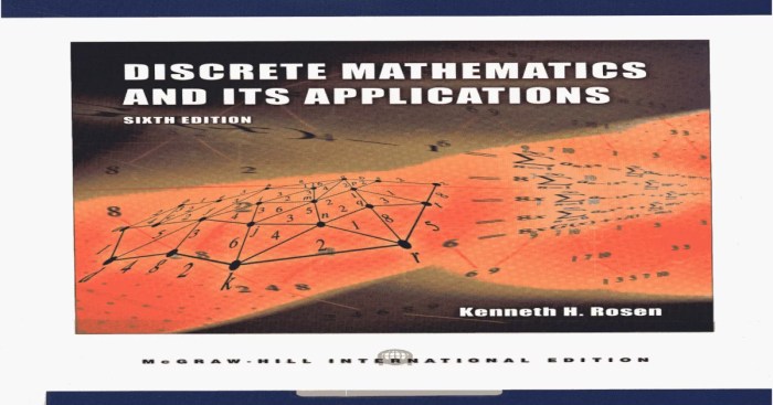 Kenneth h rosen discrete mathematics and its applications seventh edition